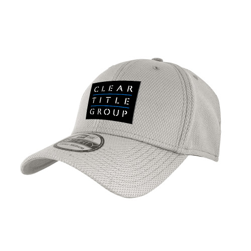 New Era Light Grey Diamond Era 39Thirty Stretch Fit Hat-Clear Title Group