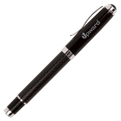Luna Black Rollerball Pen-Upward Title Company Engraved