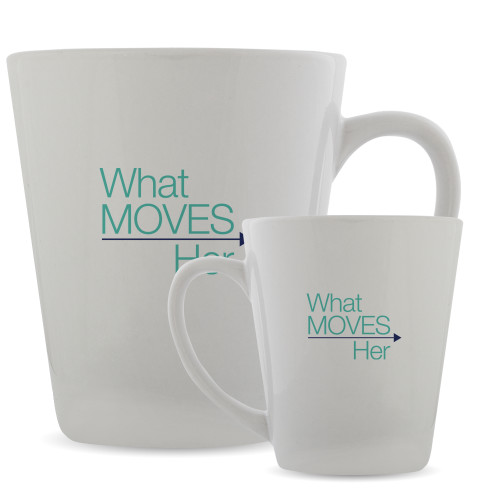 Anywhere Full Color Latte Mug 12oz-What Moves Her