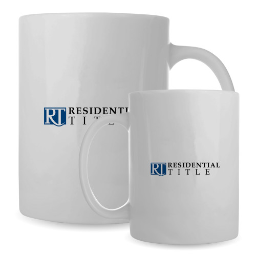 Full Color White Mug 15oz-Residential Title Agency