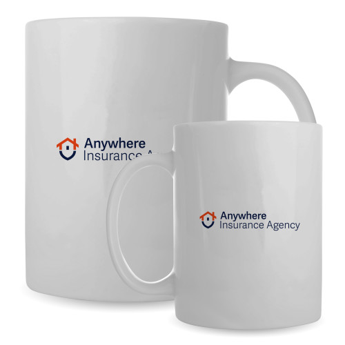 Full Color White Mug 15oz-Anywhere Insurance Agency