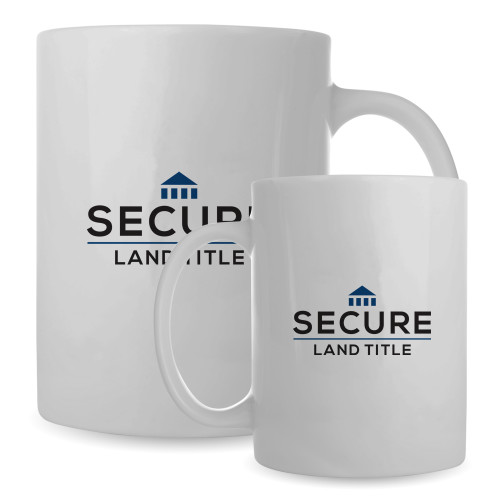 Full Color White Mug 15oz-Secure Land Title