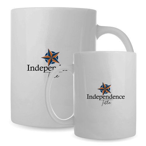 Full Color White Mug 15oz-Independence Title