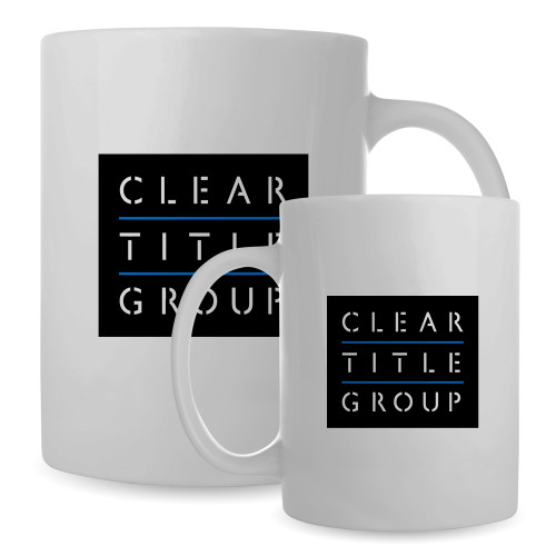 Full Color White Mug 15oz-Clear Title Group