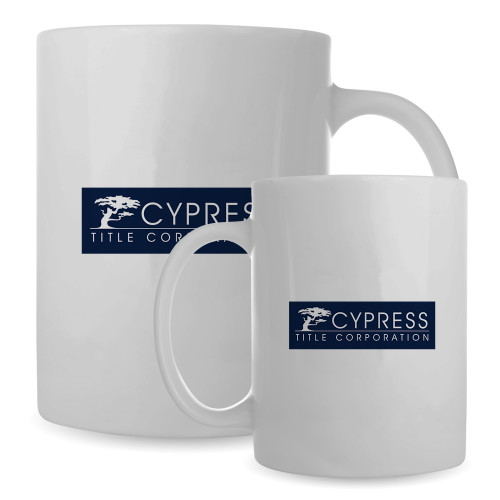 Full Color White Mug 15oz-Cypress Title Corporation