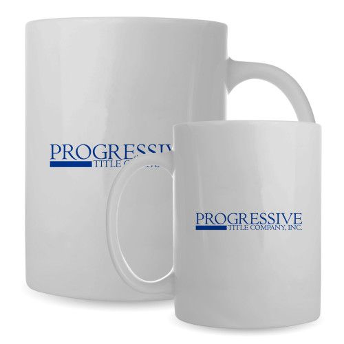 Full Color White Mug 15oz-Progressive Title