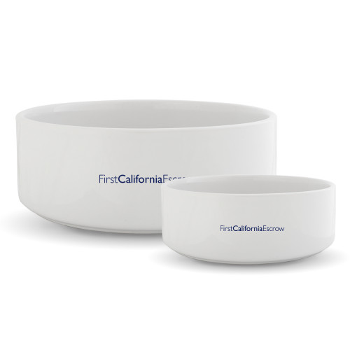 Ceramic Dog Bowl-First California Escrow