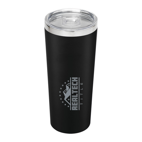 Thor Vacuum Insulated Black Tumbler 22oz-Real Tech Title Engraved