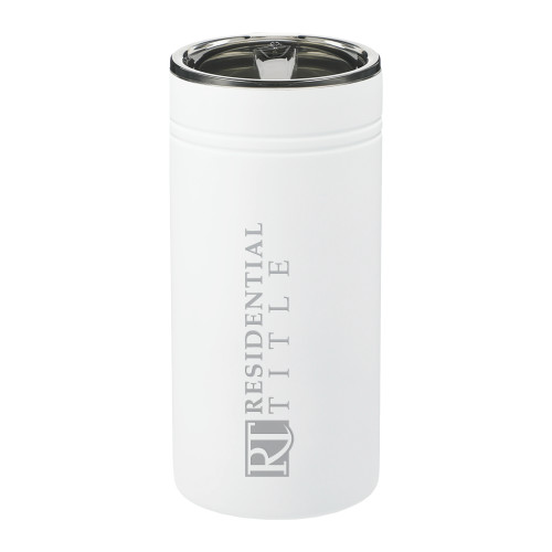 Sherpa Vacuum White Tumbler & Insulator 12oz-Residential Title Agency Engraved