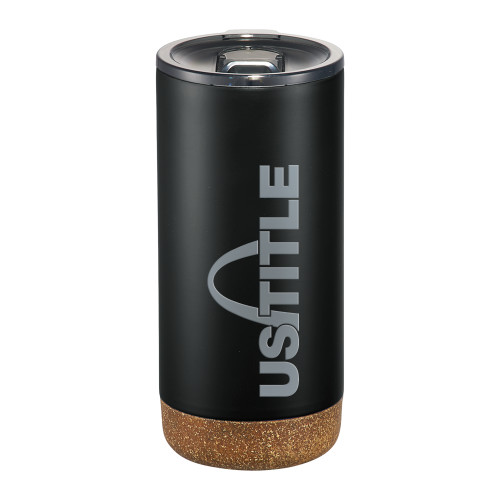 Valhalla Vacuum Insulated Black Tumbler 16oz-US Title Engraved