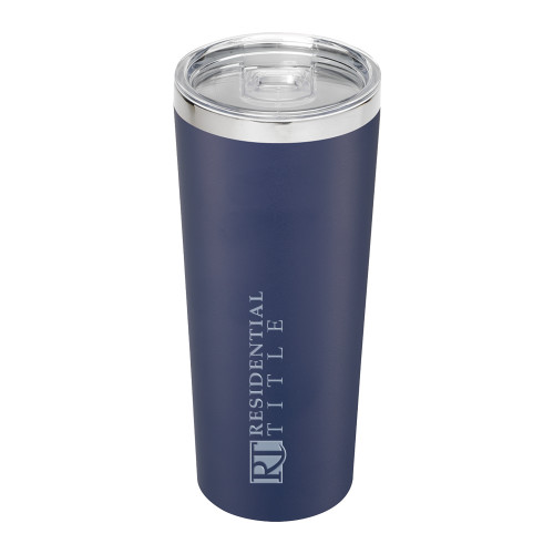 Thor Vacuum Insulated Navy Tumbler 22oz-Residential Title Agency Engraved