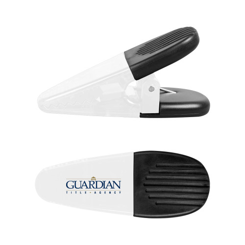 White Crocodile Clip/Magnet-Guardian Title Agency
