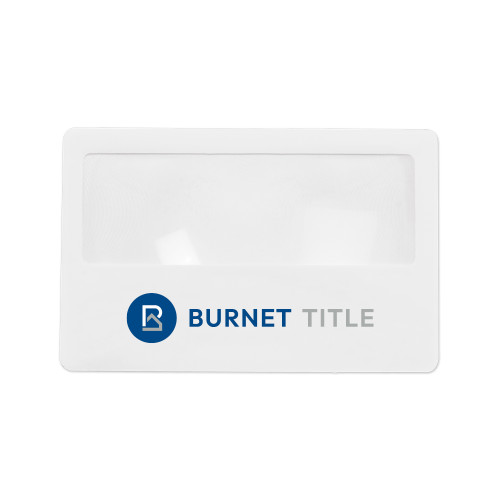 Mini Magnifier-Burnet Title
