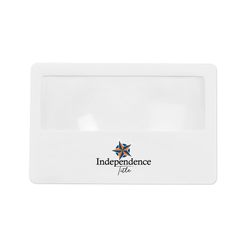 Mini Magnifier-Independence Title