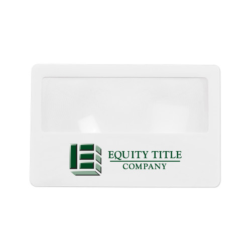 Mini Magnifier-Equity Title Company