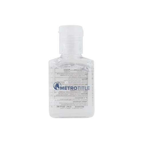0.5 oz. Travel Hand Sanitizer-Metro Title