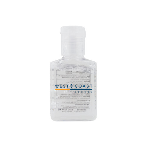 0.5 oz. Travel Hand Sanitizer-West Coast Escrow