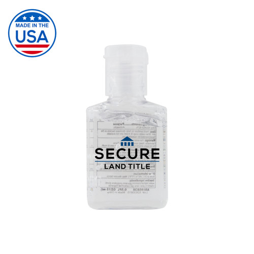 0.5 oz. Travel Hand Sanitizer-Secure Land Title