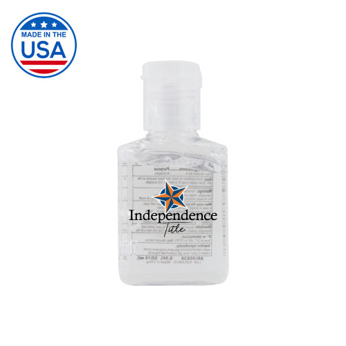 0.5 oz. Travel Hand Sanitizer-Independence Title