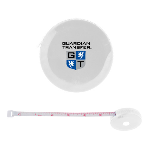 White Round Cloth 60 Inch Tape Measure-Guardian Transfer Vertical