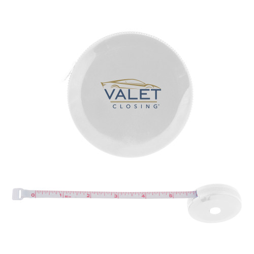 White Round Cloth 60 Inch Tape Measure-Valet Closing