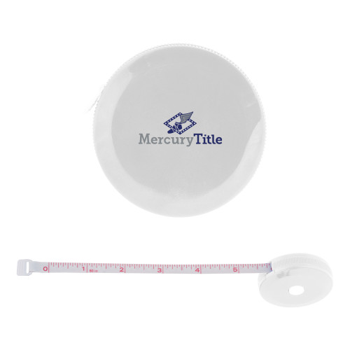 White Round Cloth 60 Inch Tape Measure-Mercury Title