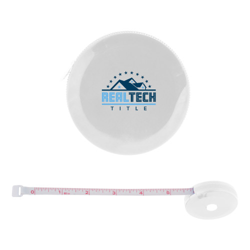 White Round Cloth 60 Inch Tape Measure-Real Tech Title