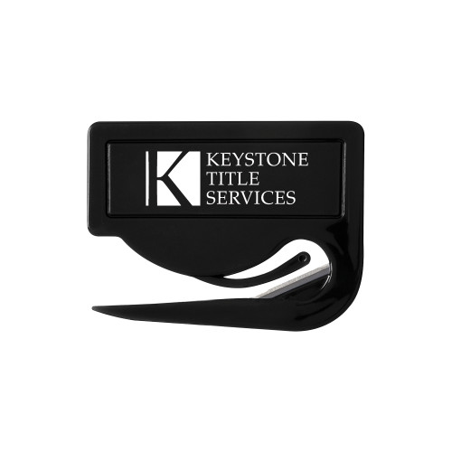 Black Letter Opener-Keystone Title Services