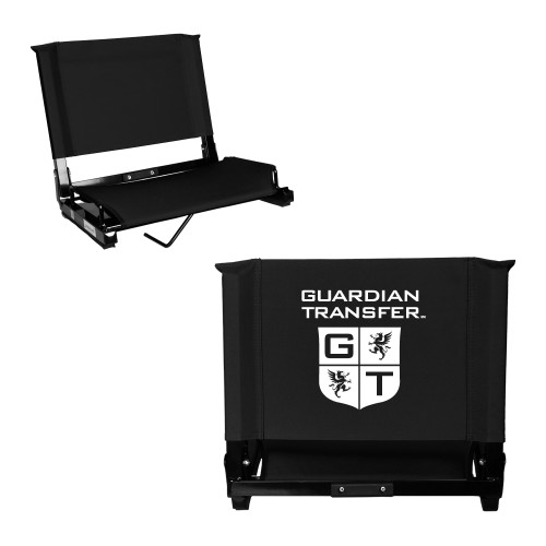 Stadium Chair Black-Guardian Transfer Vertical