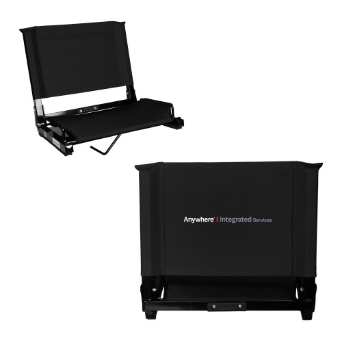 Stadium Chair Black-Anywhere Integrated Services Horizontal
