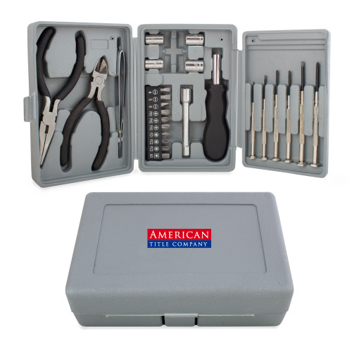 Compact 26 Piece Deluxe Tool Kit-American Title Company