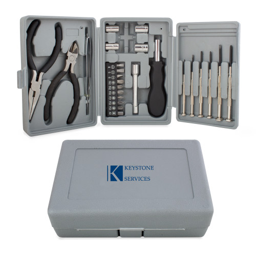 Compact 26 Piece Deluxe Tool Kit-Keystone Title Services