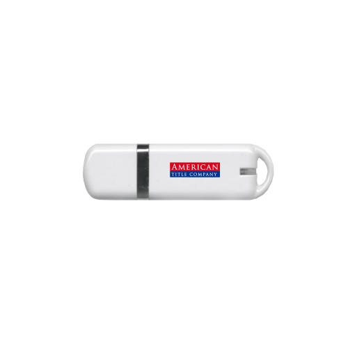 USB White Pen Drive 4G-American Title Company