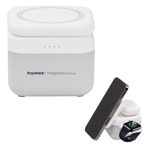 3 in 1 Mag Max Modularized Wireless Charger-Anywhere Integrated Services Horizontal