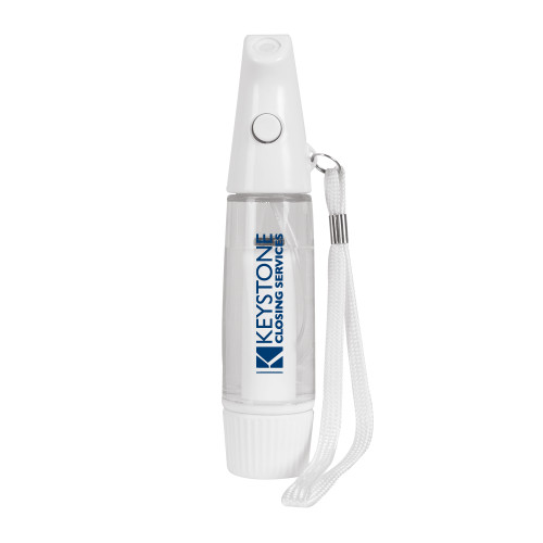 White Mini Personal Mister-Keystone Closing Services