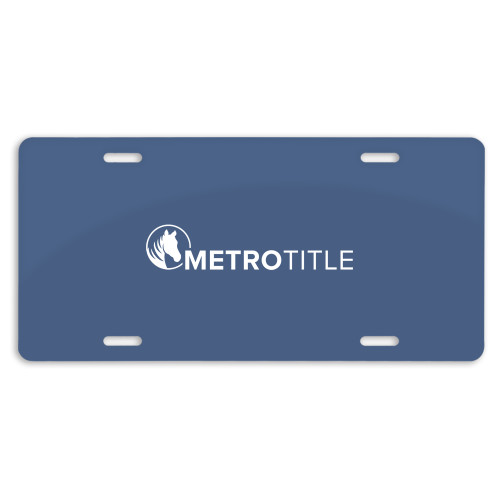 License Plate-Metro Title