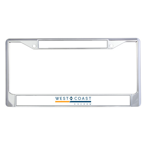 License Plate-West Coast Escrow