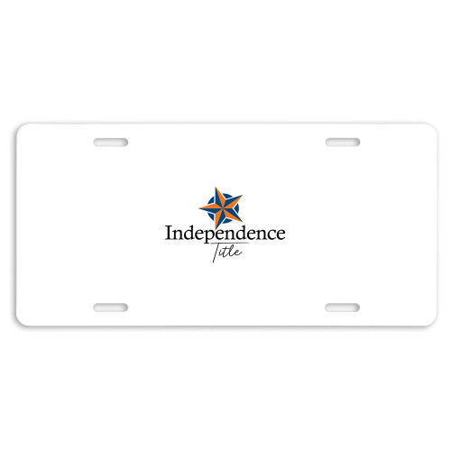 License Plate-Independence Title