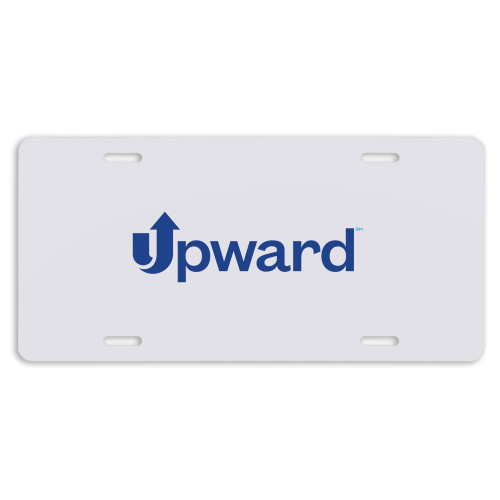 License Plate-Upward Title Company
