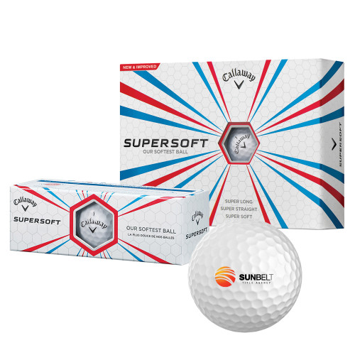 Callaway Supersoft Golf Balls 12/pkg-Sunbelt Title Agency
