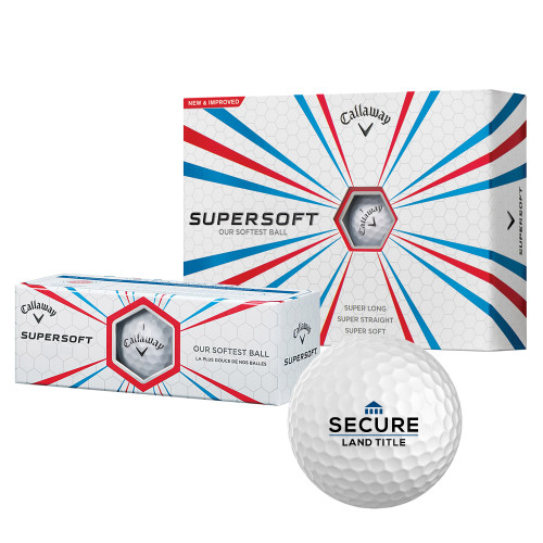 Callaway Supersoft Golf Balls 12/pkg-Secure Land Title