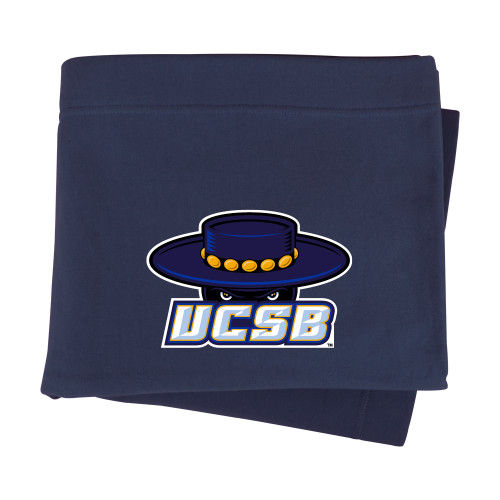  Navy Sweatshirt Blanket - Athletic Mark