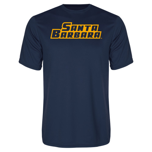  Navy Performance Tee - Santa Barbara One Color