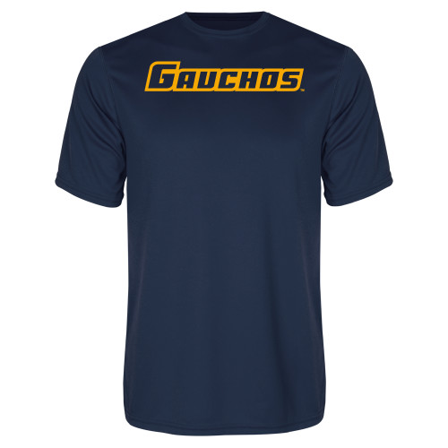  Navy Performance Tee - Gauchos One Color