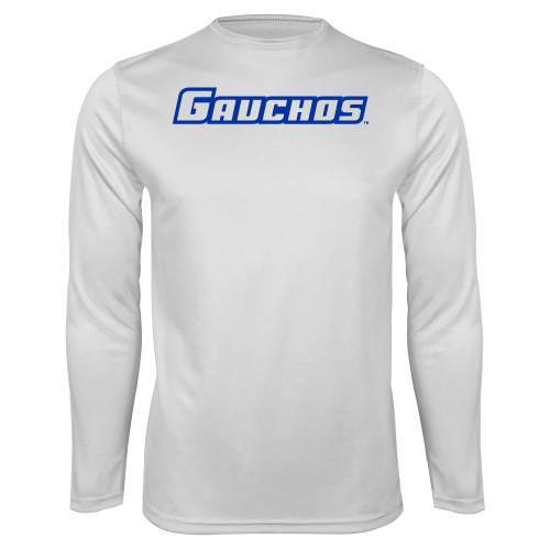  White Performance Long Sleeve Shirt - Gauchos One Color