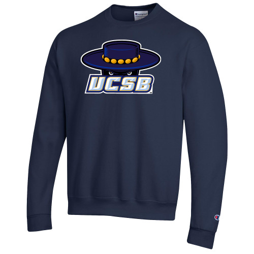  Champion Navy Fleece Crew - Athletic Mark