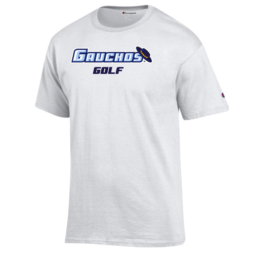  Champion White T Shirt - Golf UCSB