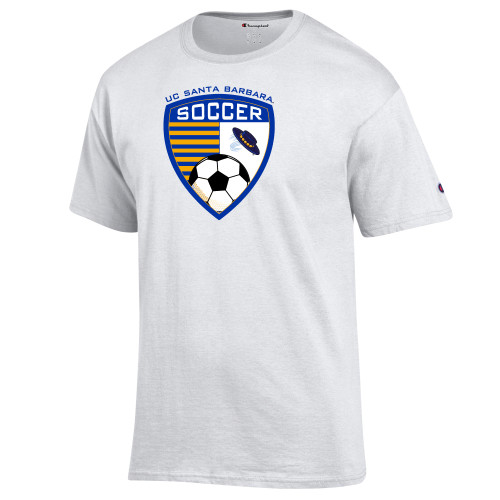UC Santa Barbara Champion White T Shirt