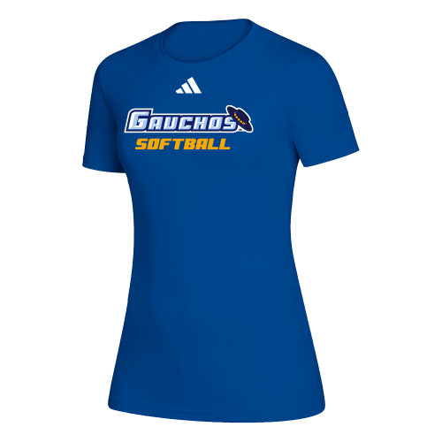  Adidas Womens Royal Creator Performance Tee - Softball - USCB - Adidas