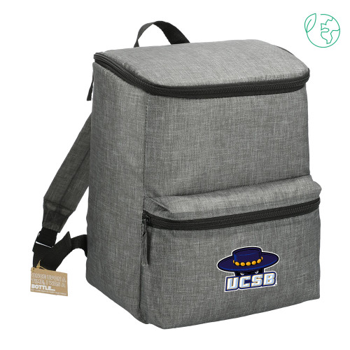  Excursion Charcoal Recycled 20 Can Backpack Cooler - Athletic Mark